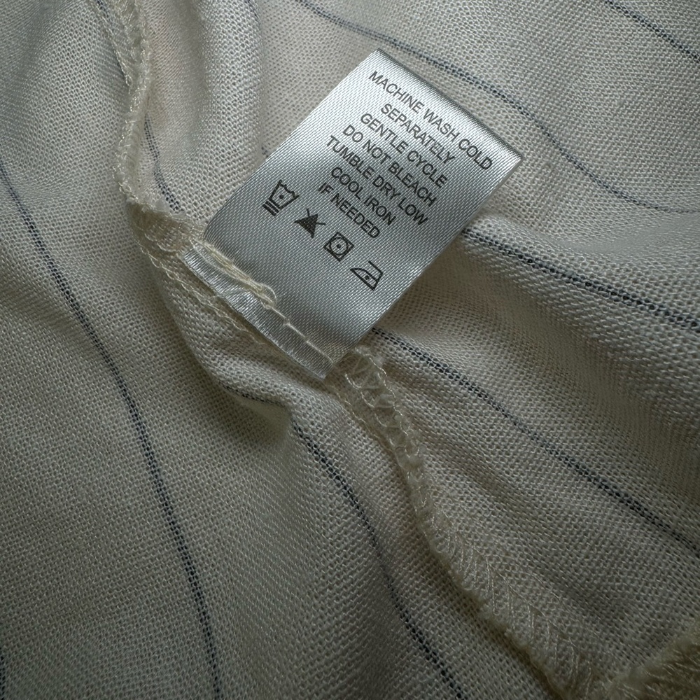 MESSINI Linen Blazer Large Beige Half Sleeve - Shoulder Pads - Business Formal - Picture 6 of 8